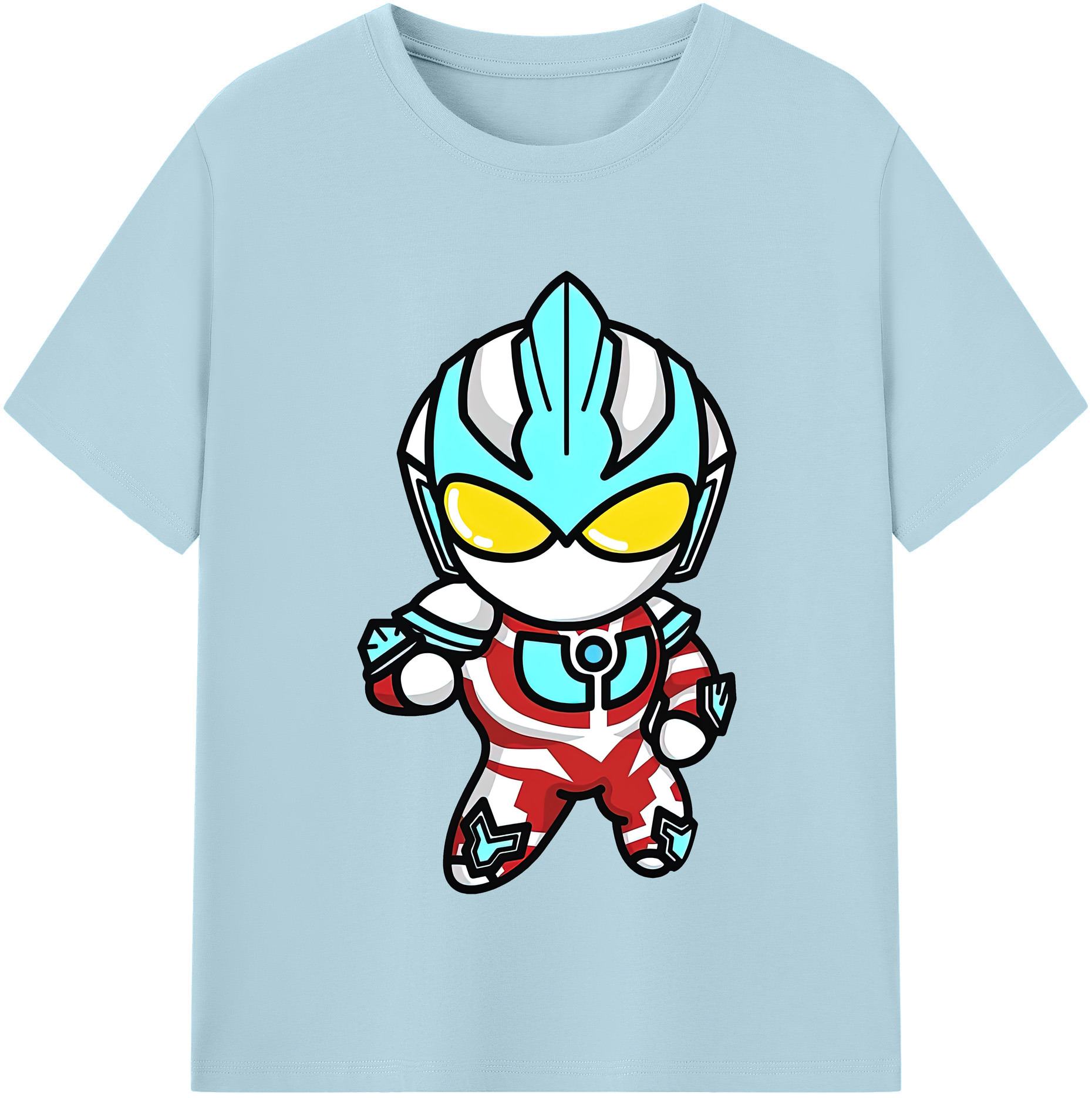 （画像用） ウルトラマン Ultraman 綿100％半袖Tシャツ（フロントプリント）